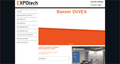 Desktop Screenshot of expotech.fr